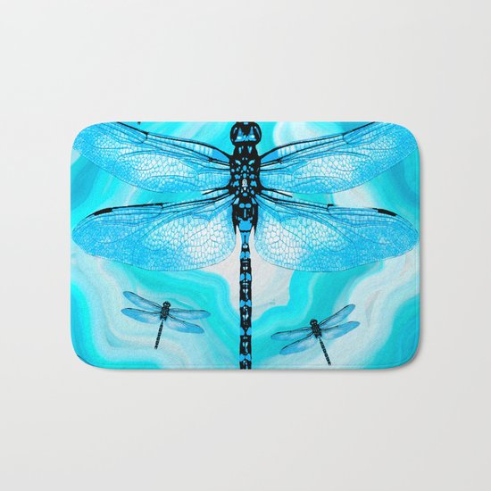 DRAGONFLY Bath Mat