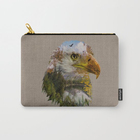 The American Bald Eagle Carry-All Pouch