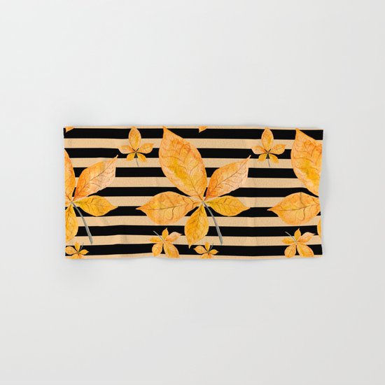 Autumn leaves #14 Hand & Bath Towel