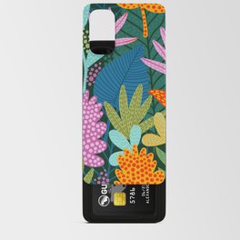 Spotted Multi-colored Leaves Android Card Case