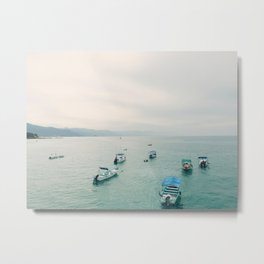 Bay of Banderes, Puerto Vallarta, Mexico Metal Print