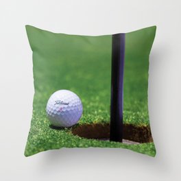 Golf Ball Throw Pillow
