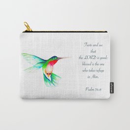 hummingbird watercolour Carry-All Pouch | Waterbottle, Hummingbird, Artwork, Watercolor, Praise, Beautiful, Vibrant, Refreshing, Vintage, Print 
