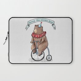 George the circus bear Laptop Sleeve