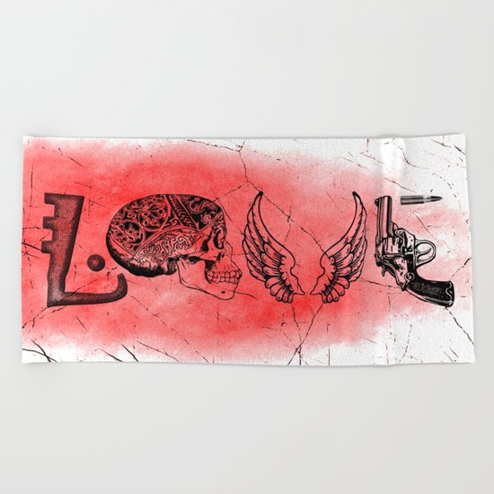 LOVE Beach Towel