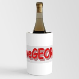 "#iLoveGEORGIA " Cute Design. Buy Now Wine Chiller