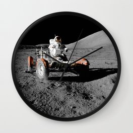 Apollo 17 - Moon Buggy Wall Clock