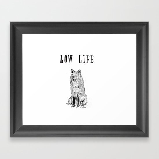 "Low Life" part 2 Framed Art Print