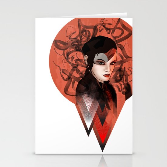 RED TRIANGLE Stationery Cards