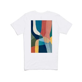 Waterfall and forest T Shirt | Bright, Landscape, Flow, Digital, Contemporary, Pattern, Curated, Vintage, Natural, Quirky 