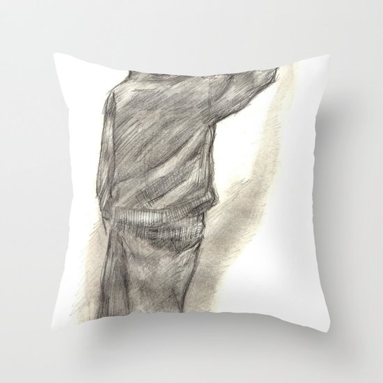 Catchin' tags two Throw Pillow