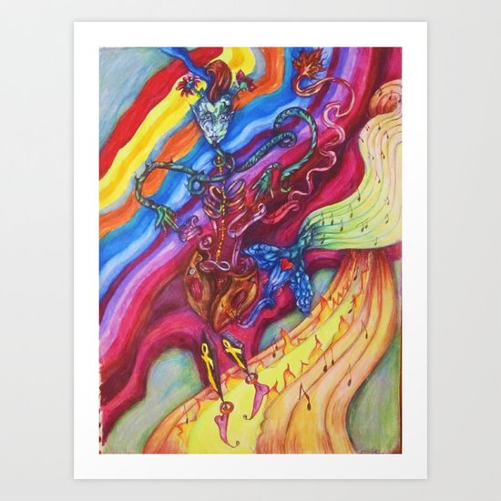 The Music Makers Art Print