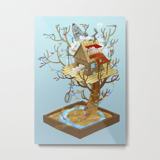 Dream Playground Metal Print