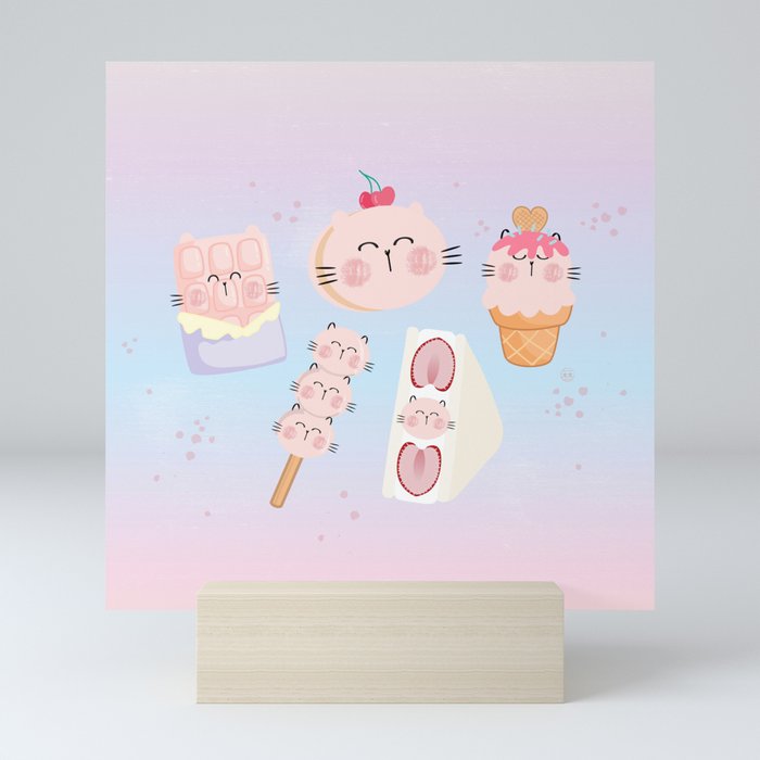 sweet sweet tooth Mini Art Print