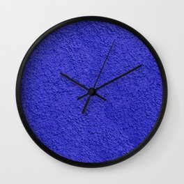 DEEP BLUE CRUMBLE RENDER. Wall Clock