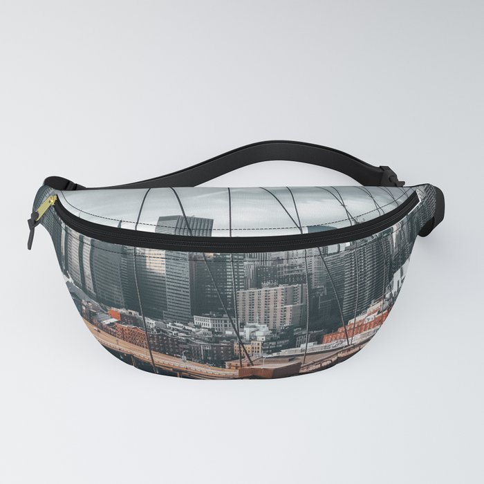 New York City Brooklyn Bridge and Manhattan skyline Fanny Pack