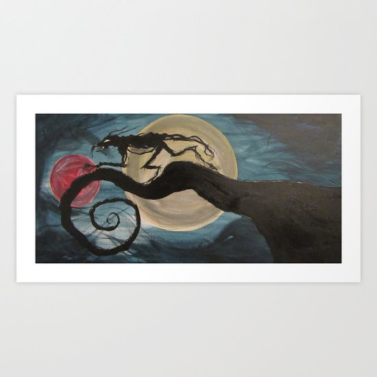Scavenger of the Night Art Print