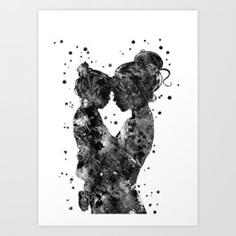 Mother Daughter Art Prints For Any Decor Style Society6 Learn how to draw mother and daughter pictures using these outlines or print just for coloring. mother daughter art prints for any