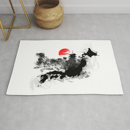 Abstract Kyoto - Japan Rug