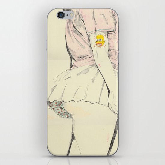 Mr Sparkle Butt iPhone & iPod Skin