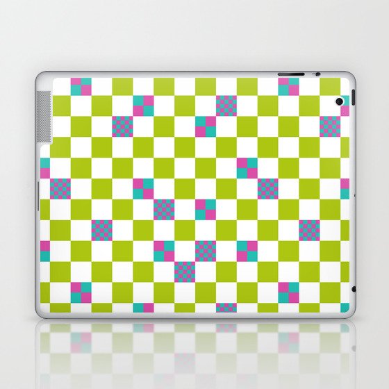 Checks in Checks // Green Laptop & iPad Skin