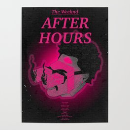 After Hours Retro Poster Poster