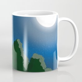Forest by moonlight Coffee Mug