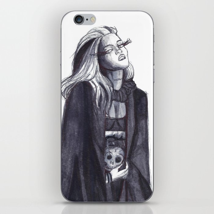 Sky Ferreira Skull  iPhone Skin