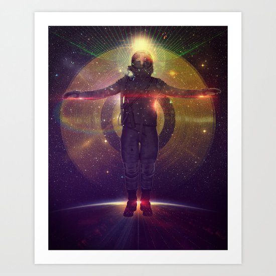 Space Oddity Art Print