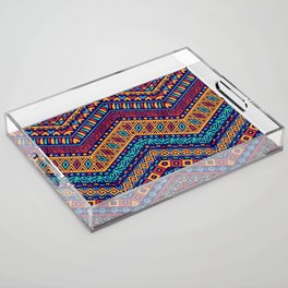African pattern  Acrylic Tray