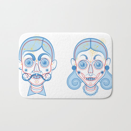 A Rare Girl Bath Mat