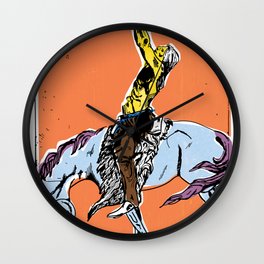 Spirit Rider Wall Clock