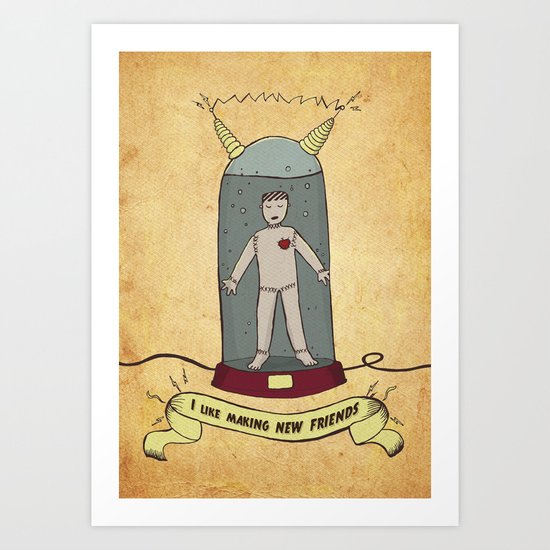 Frankiee Art Print