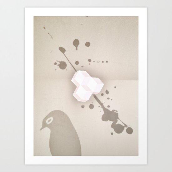 Sleepless Avian Art Print