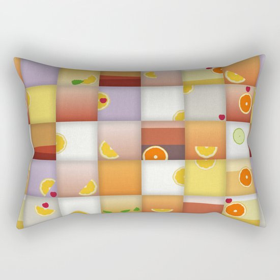 cocktail squares Rectangular Pillow