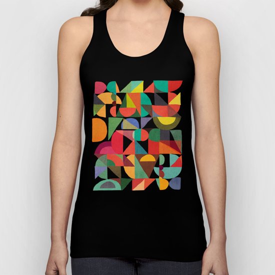 Color Blocks Unisex Tank Top