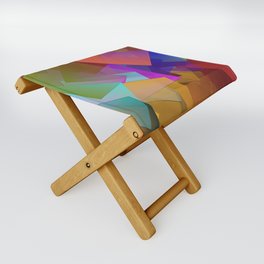 Structured transparency ... Folding Stool
