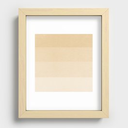 Sand shades Recessed Framed Print