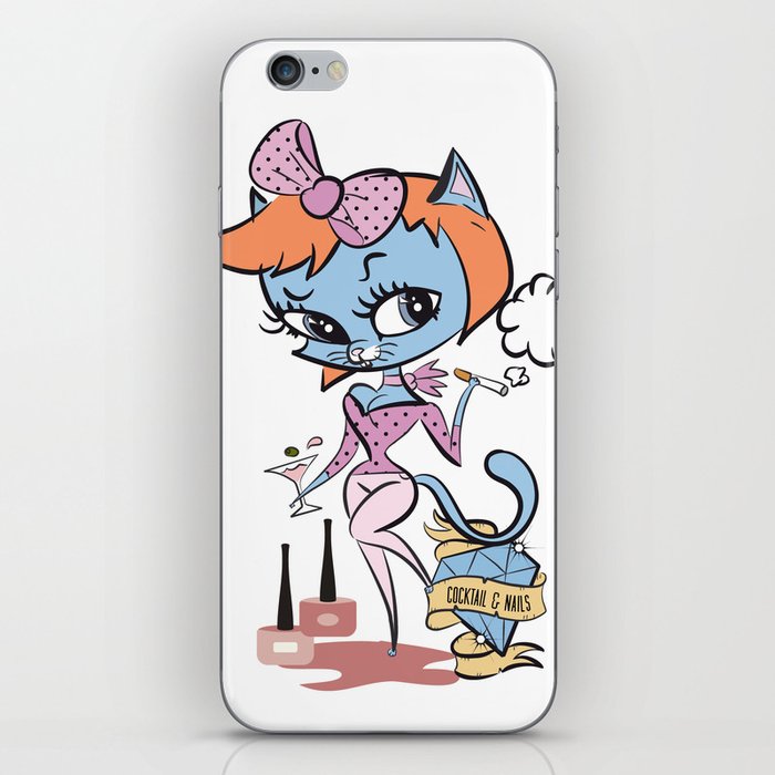 Pussy glamour iPhone Skin
