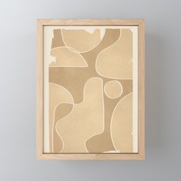 Abstract Forms 04 Framed Mini Art Print