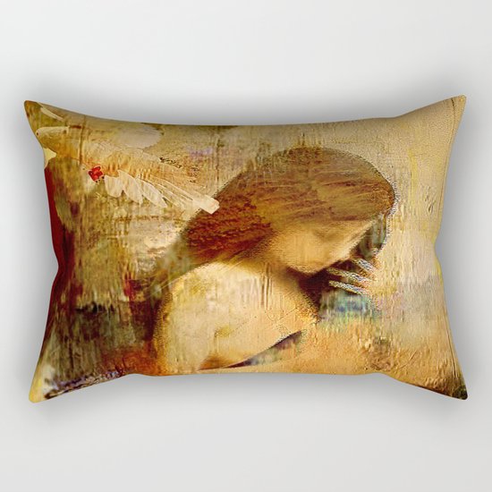 The message of Marie de Magdala Rectangular Pillow