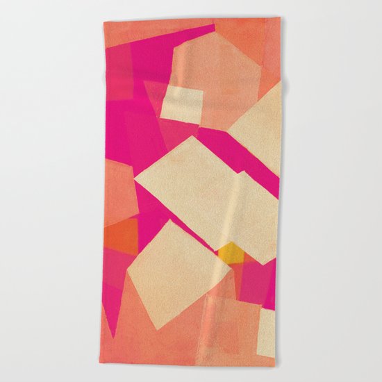A Crab on the Beach Beach Towel