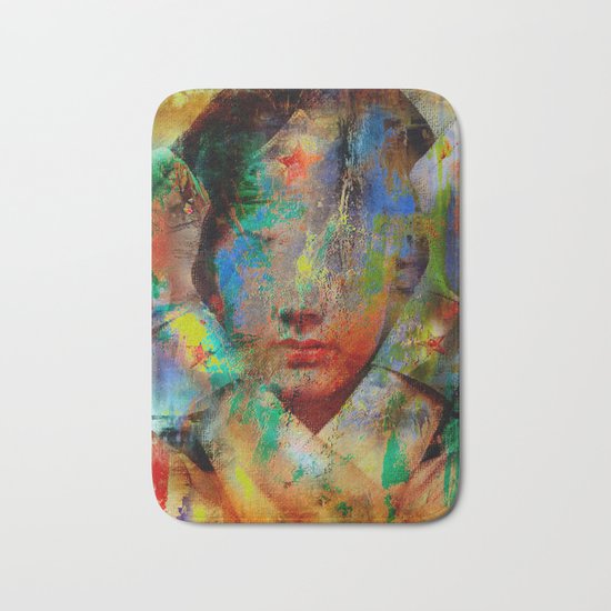 Wonder who ? Bath Mat