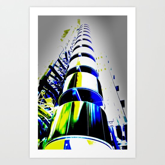 Lloyd's of London Building Art Print
