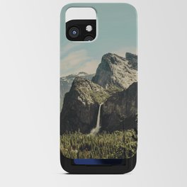 Yosemite Valley Waterfall iPhone Card Case