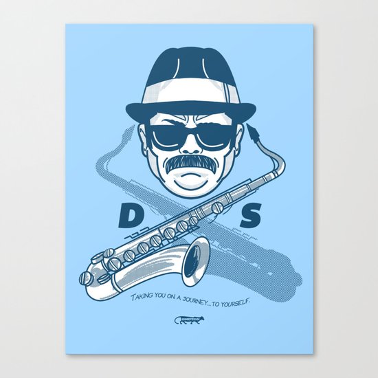 Duke Silver Canvas Print