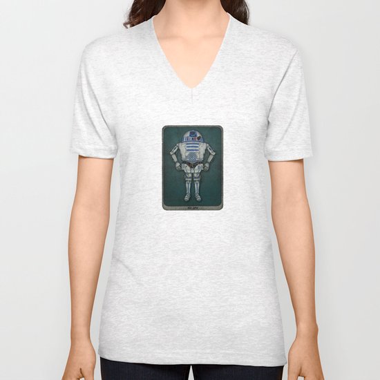 R2 3PO Unisex V-Neck
