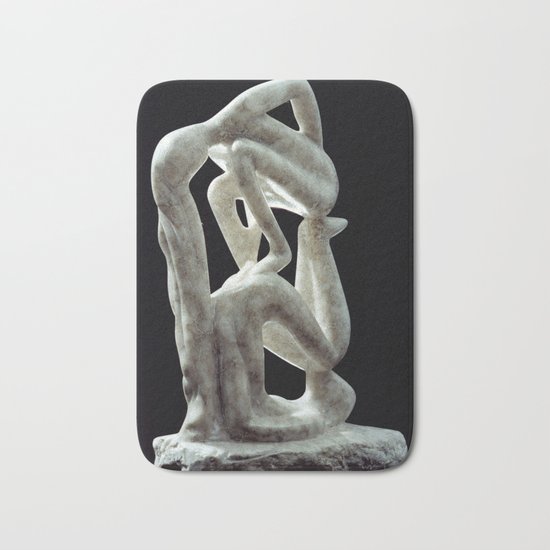 Amnon and Tamar by Shimon Drory Bath Mat