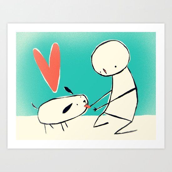 Perrito/Doggie Art Print