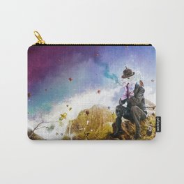 The Uninspired Carry-All Pouch | Colorful, Dream, Clouds, Loneliness, Artist, Fairytale, Landscape, Businessman, Collage, Time 